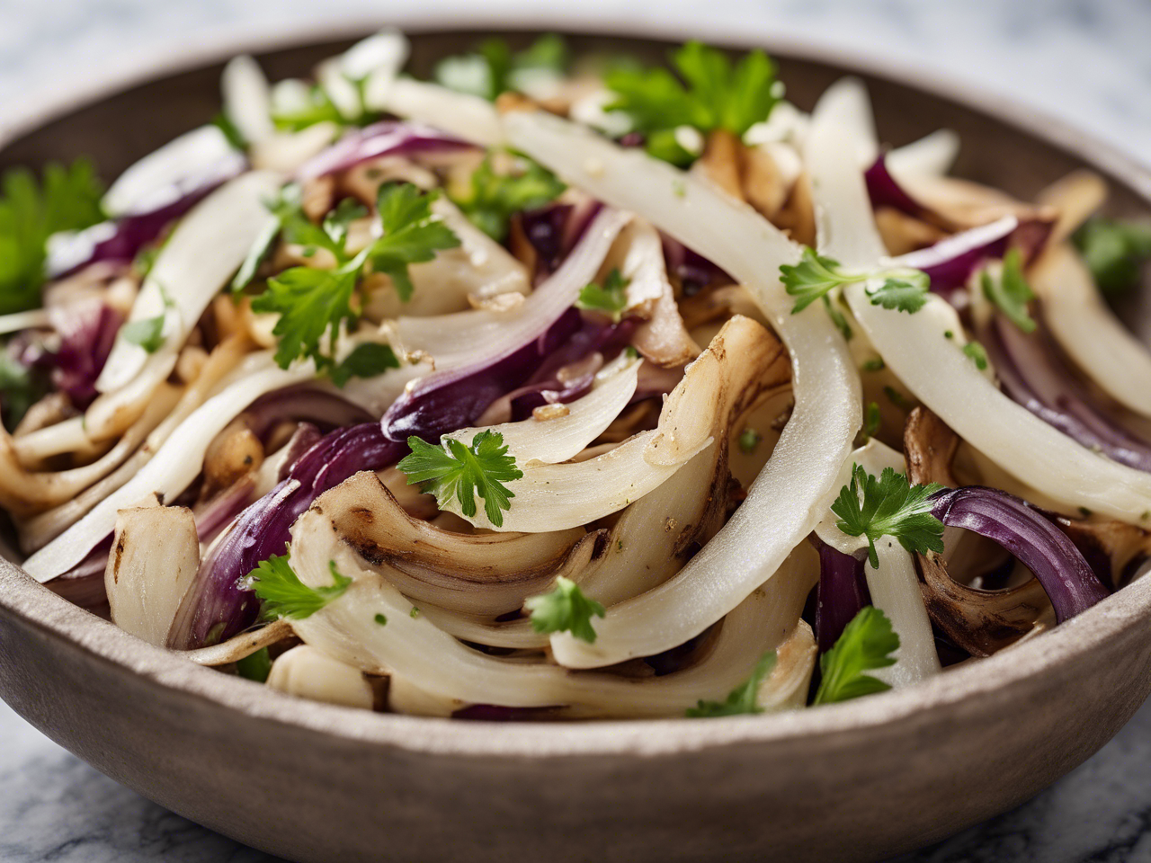 Lebanese Dandelion Greens Salad (Hindbeh)