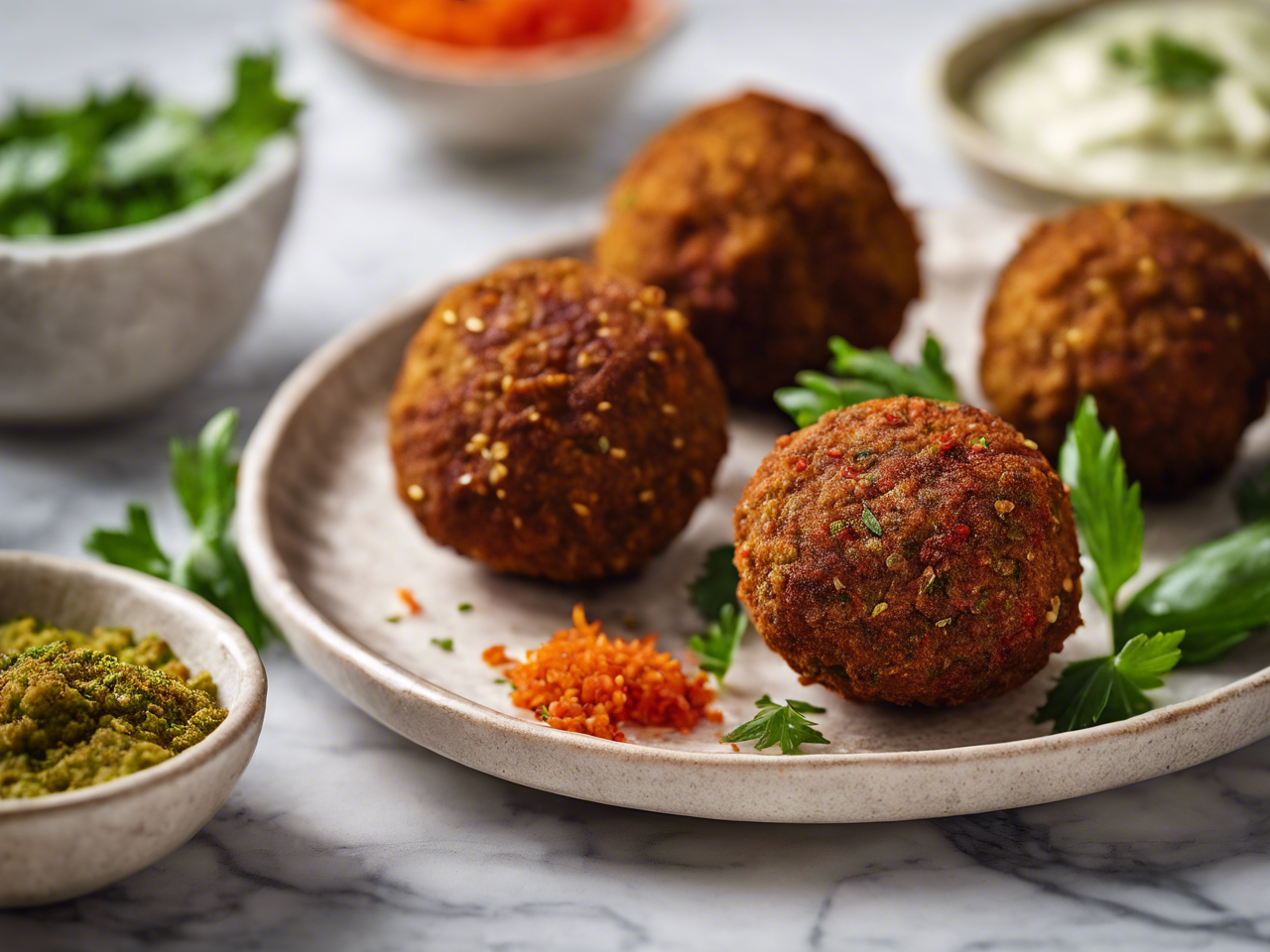 Authentic Lebanese Falafel